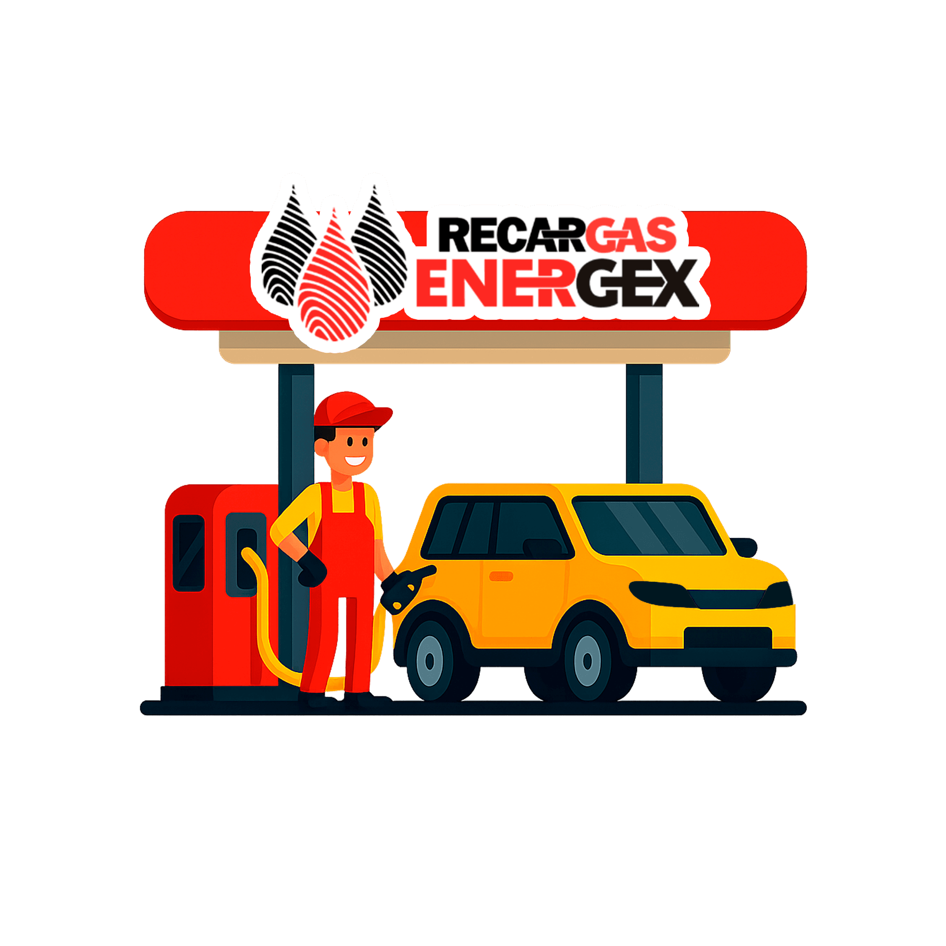 Afiliaciones de estaciones personalizadas - Recargas Energex